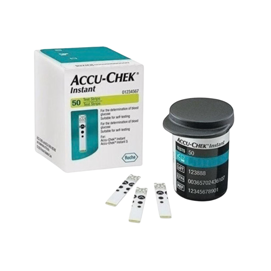 Accu-chek tiras reactivas Instant x 50 unidades