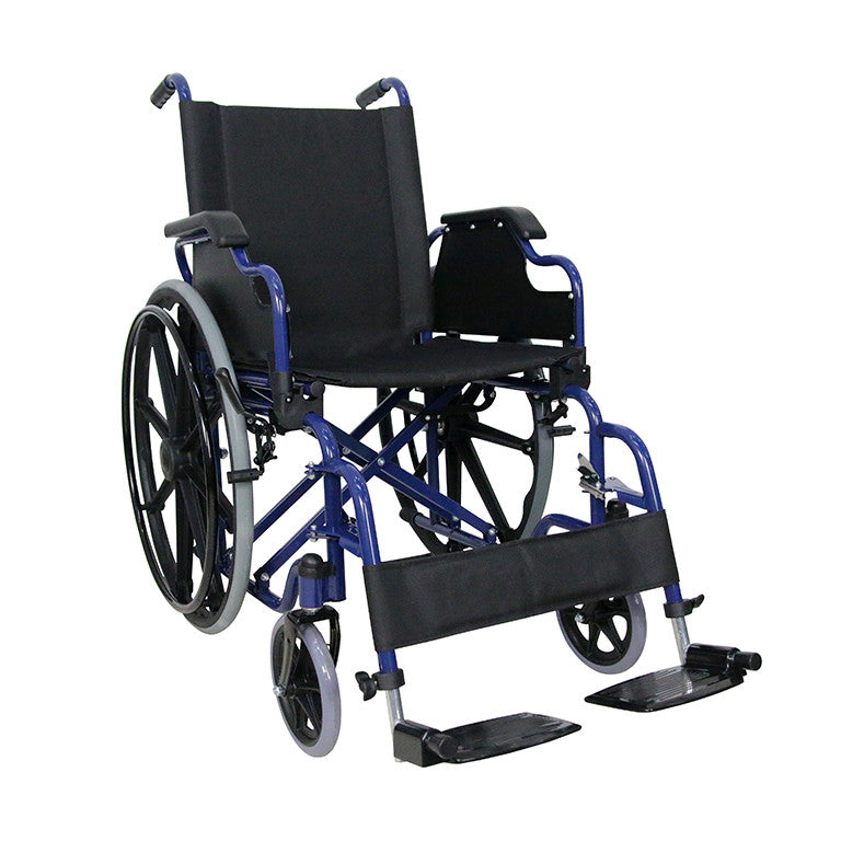 Silla De Ruedas Premium | Con Brazos Abatibles | New Leader
