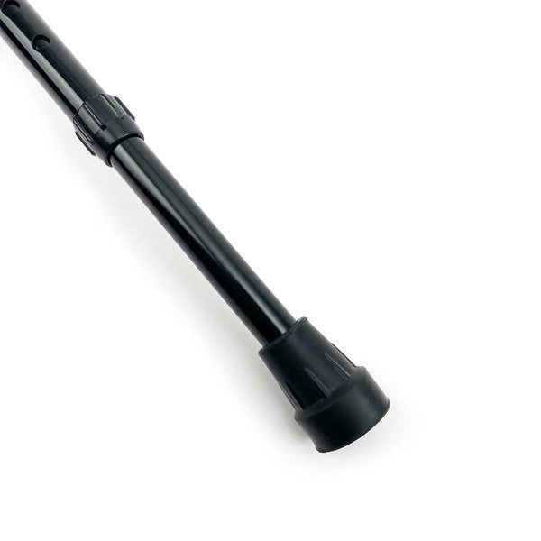 Bastón Canadiense Doble Regulación + Goma repuesto  | Mass By Global Healthcare  |Codera Fija | Ajustable en codera y parte inferior