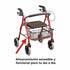 Andador 4 Ruedas Rollator  |  Con Asiento y Canasto | Mass