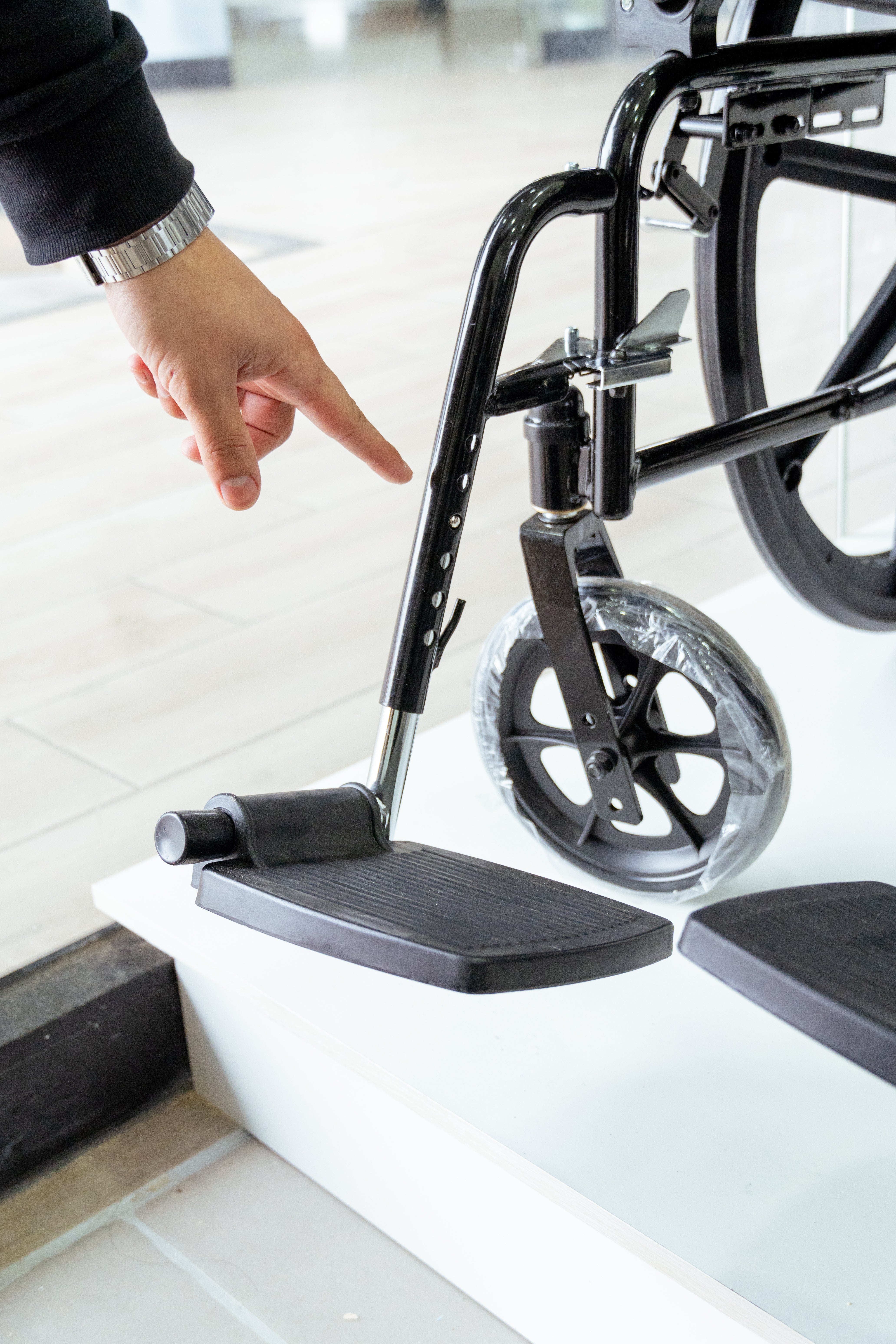 Silla De Ruedas | Premium 2.2 | Brazos Abatibles | Blunding |