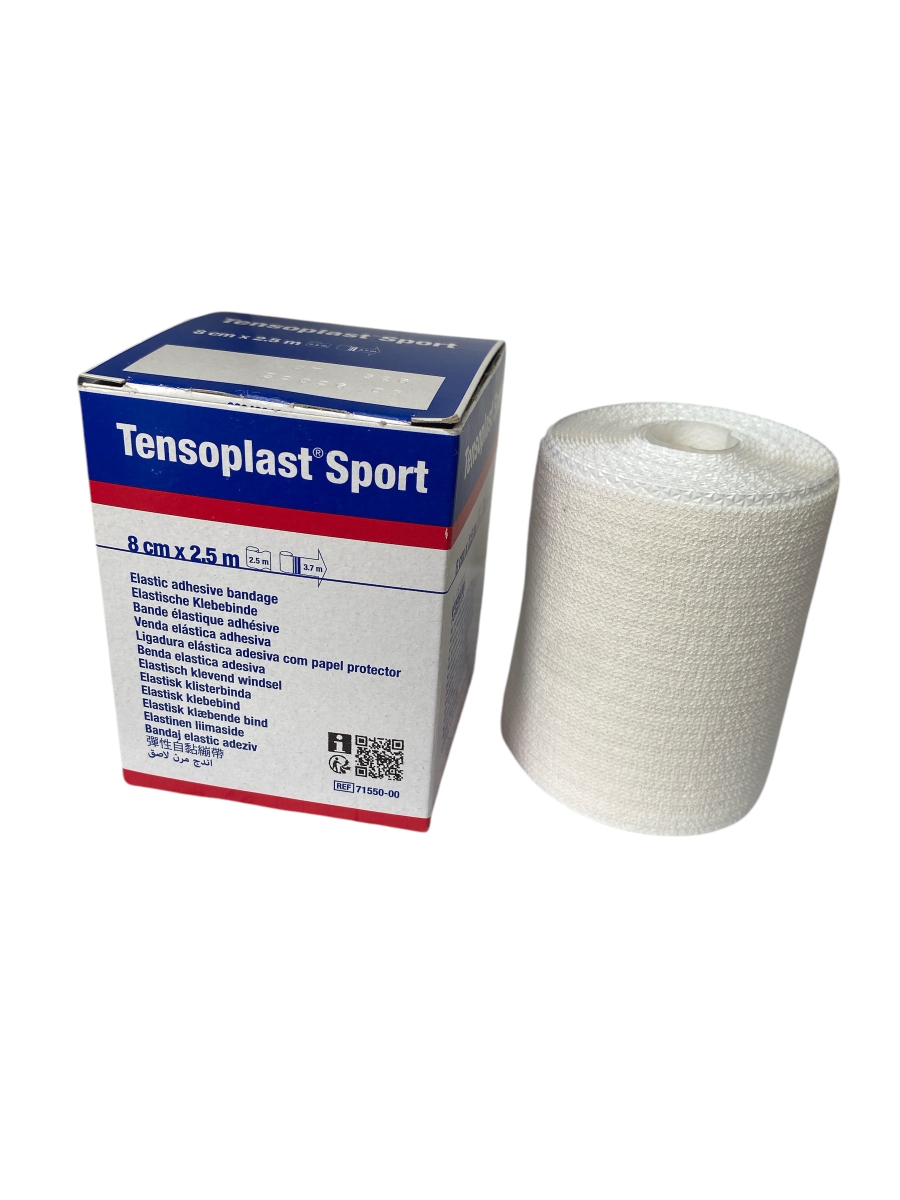 Tensoplast Sport | 8cm x 2,5 cm | Venda elástica Adhesiva