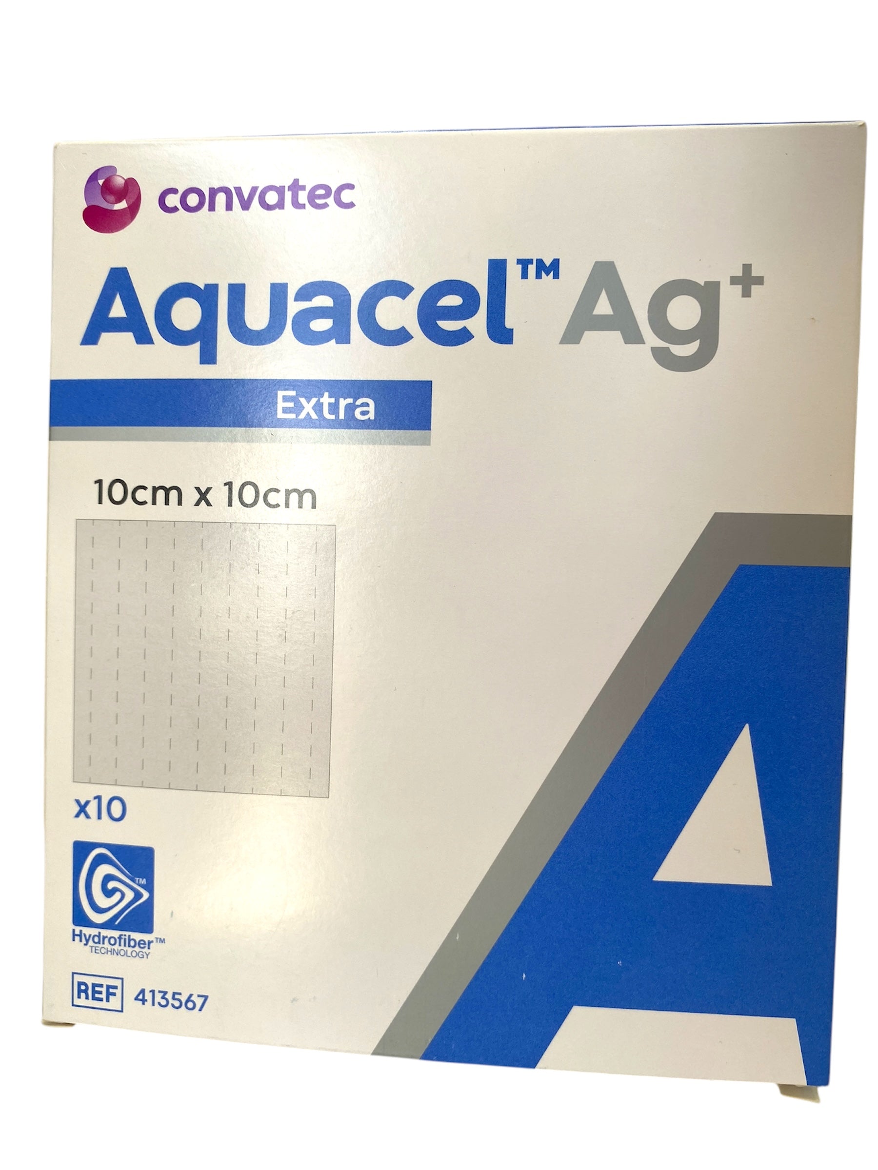 Aquacel Ag+ Extra | 10 x 10 cm | Convatec | Unidad | Tecnología Hydrofiber