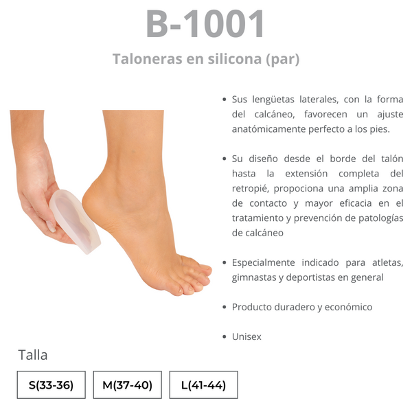 Talonera Gel Silicona | PAR | Blunding