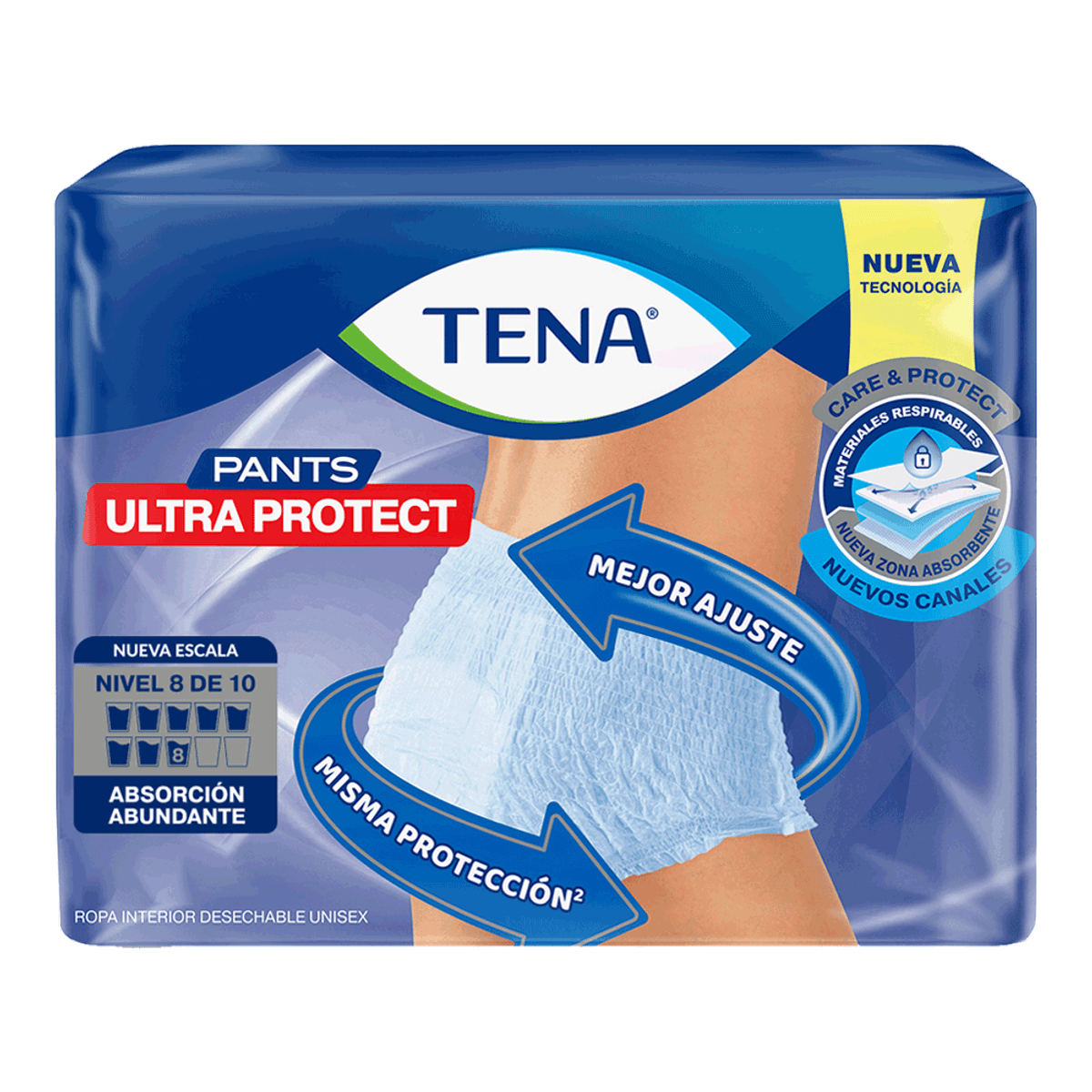 Tena Pants UltraProtect Ropa Interior Desechable Tena X 10 Unidades