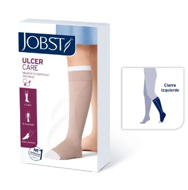 Jobst  UlcerCare |Calcetín Alta Compresión| Doble Capa | 40 mmHG