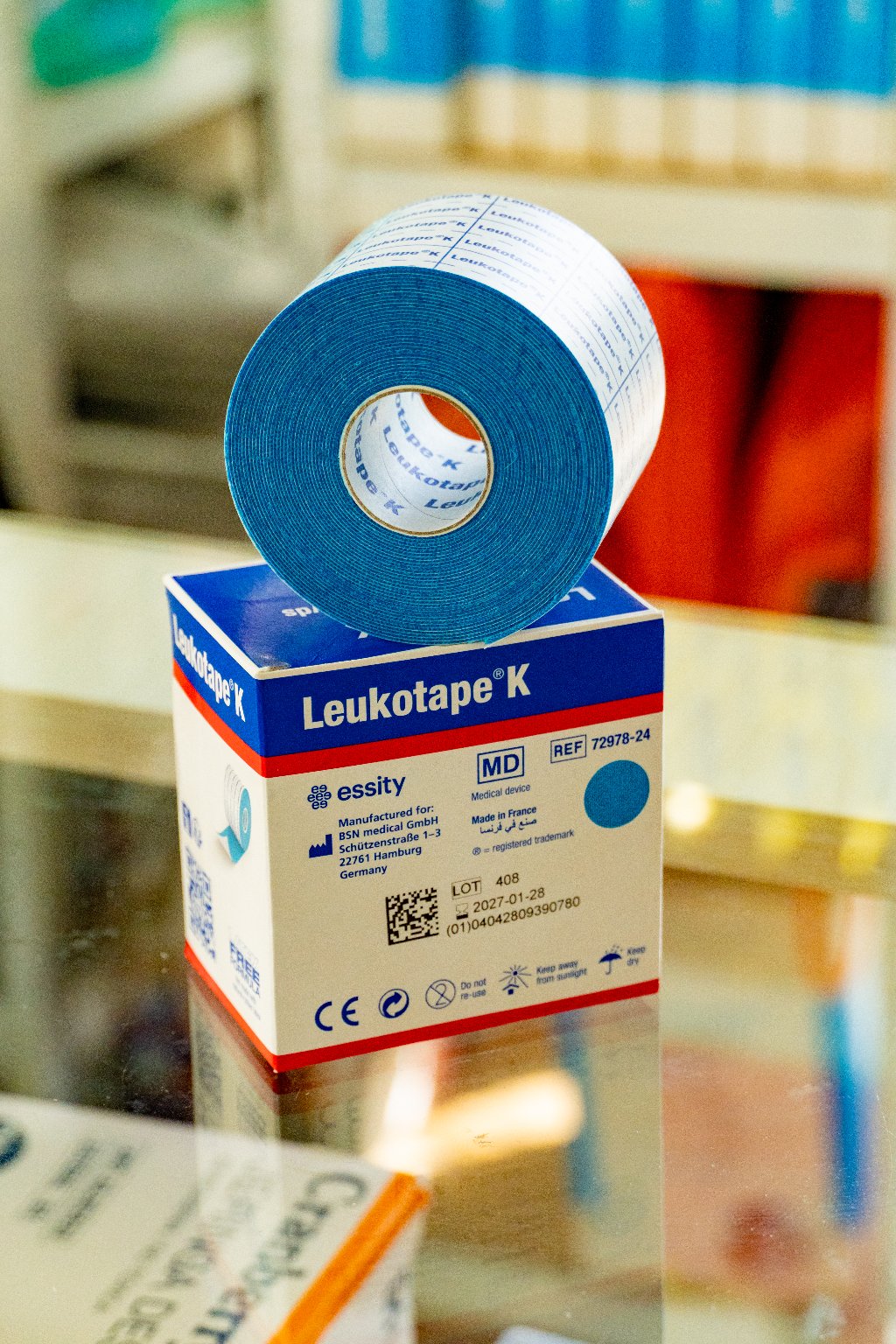 Leukotape K | 5 cm x 5 cm | Cinta Kinesiológica