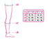Calcetas Calf Men | Swing 140 Den | micro color negro | tallas 3 y 4