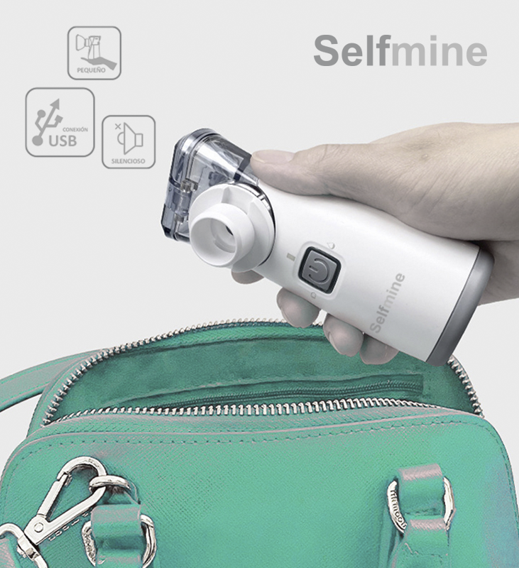 Nebulizador Portátil Selfmine | Para Niños y Adultos | love&life