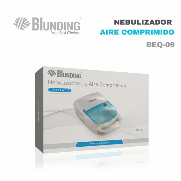 Nebulizador Portátil| Aire Comprimido| Blunding