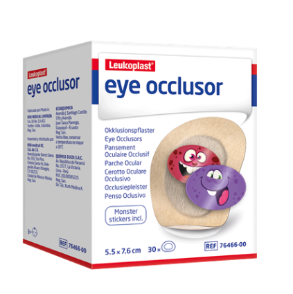 Parche Ocular Eye Occlusor Leukoplast 4.7 x 6.7 cm