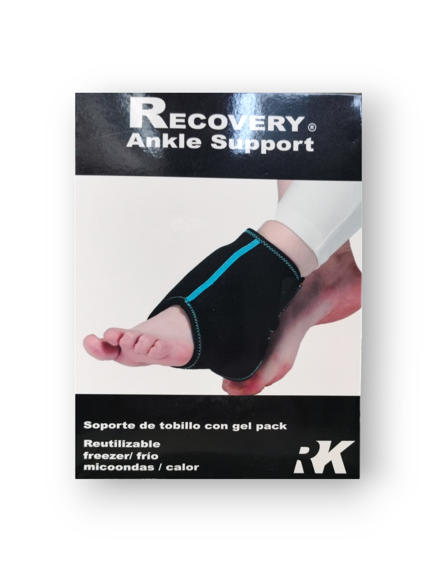 Recovery | Soporte De Tobillo | Con Gel Pack Frio-Calor