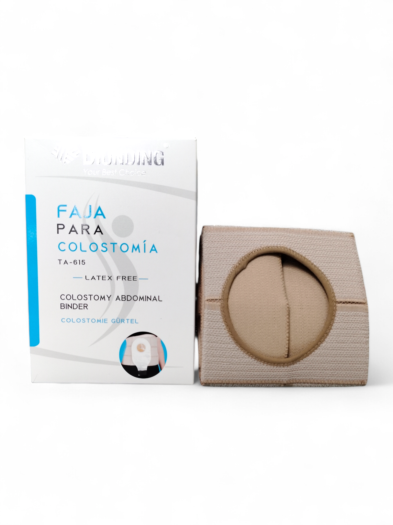 Faja Colostomía |4 Bandas| Tallas   M/L/XL | Blunding