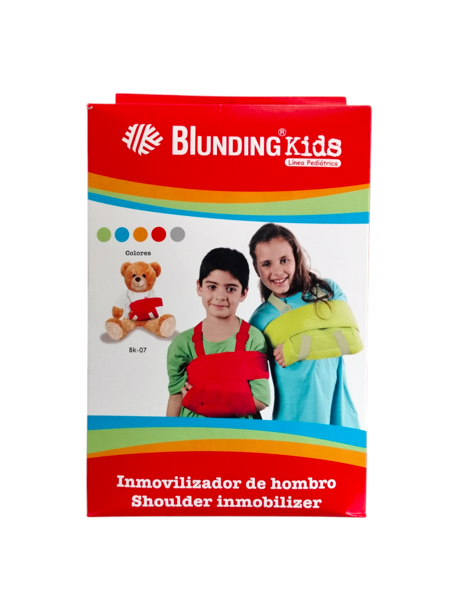 Inmovilizador de Hombro Pediatrico | 12-14 | Verde | Blunding kids