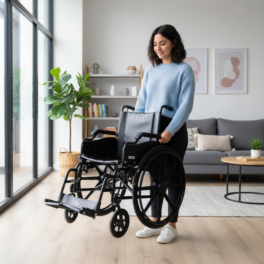 Silla De Ruedas | Premium 2.0 | Brazos Abatibles | Blunding | Tu Libertad merece el máximo estándar
