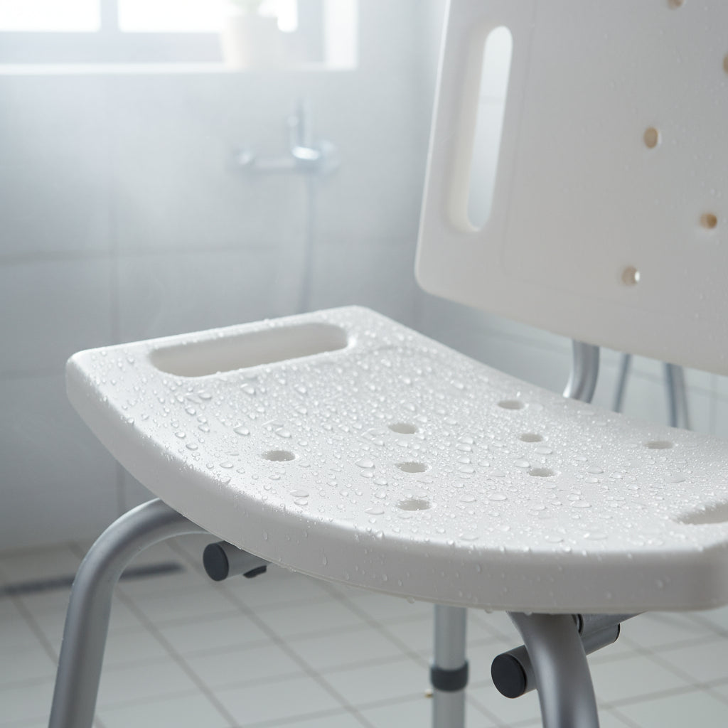 Silla de Ducha | Respaldo | Blunding | Antideslizante