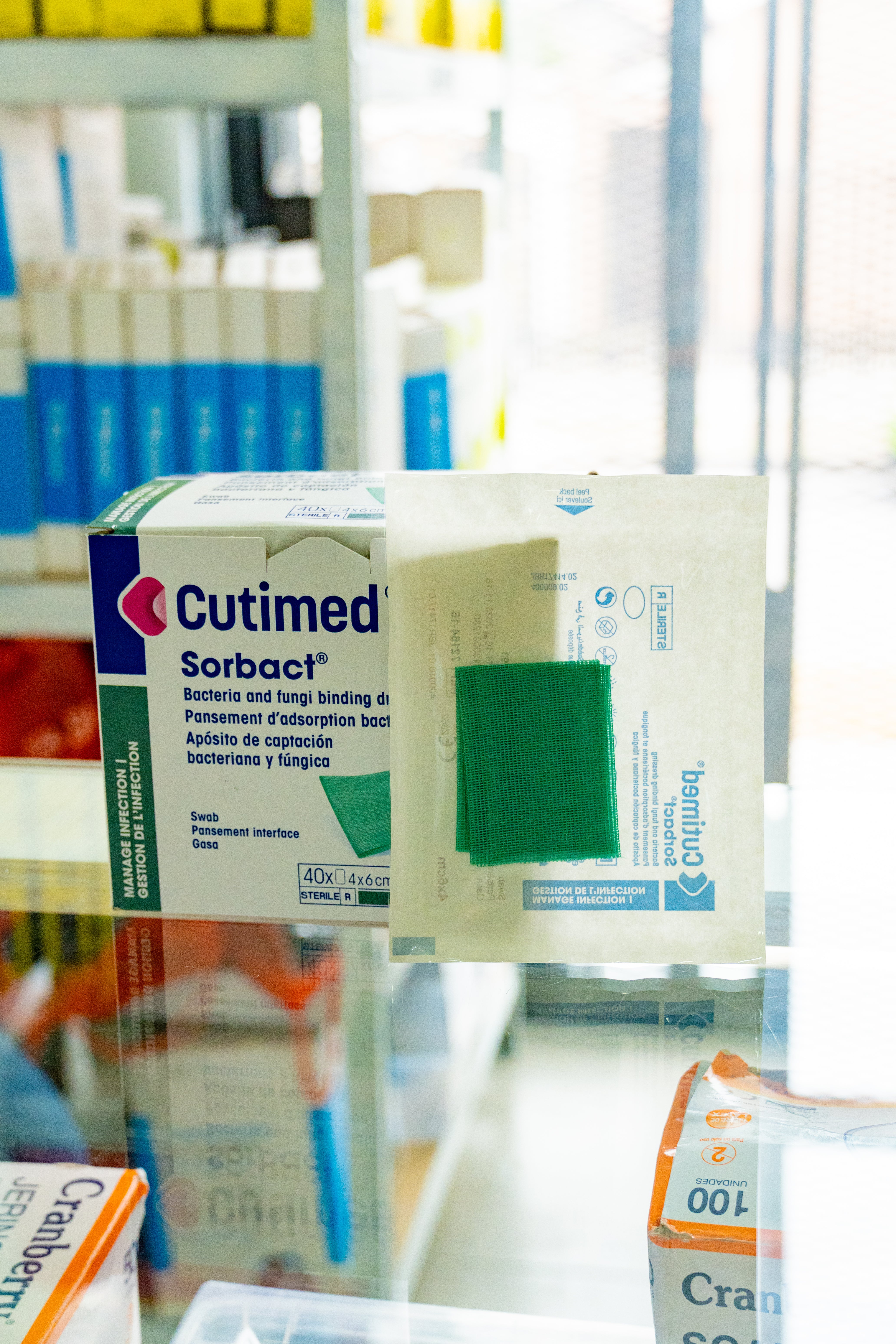 Cutimed Sorbact | Malla Antimicrobiana (DACC) | 4 x 6 cm | Unidad