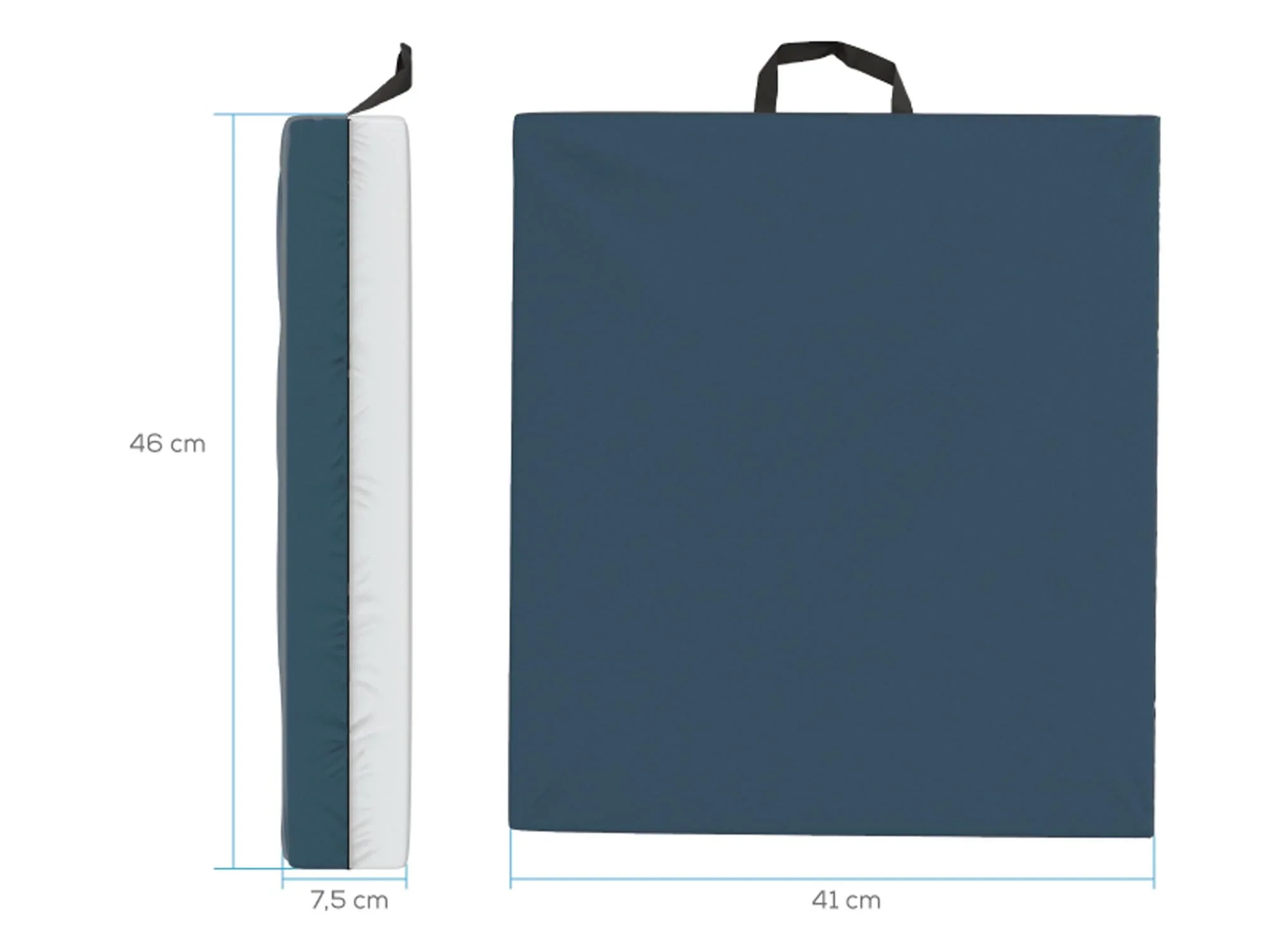 Cojín Antiescaras Gel + Espuma | Cojin Silla de ruedas | TheraMed TM360 | 46 x 41 x 7,5 cm