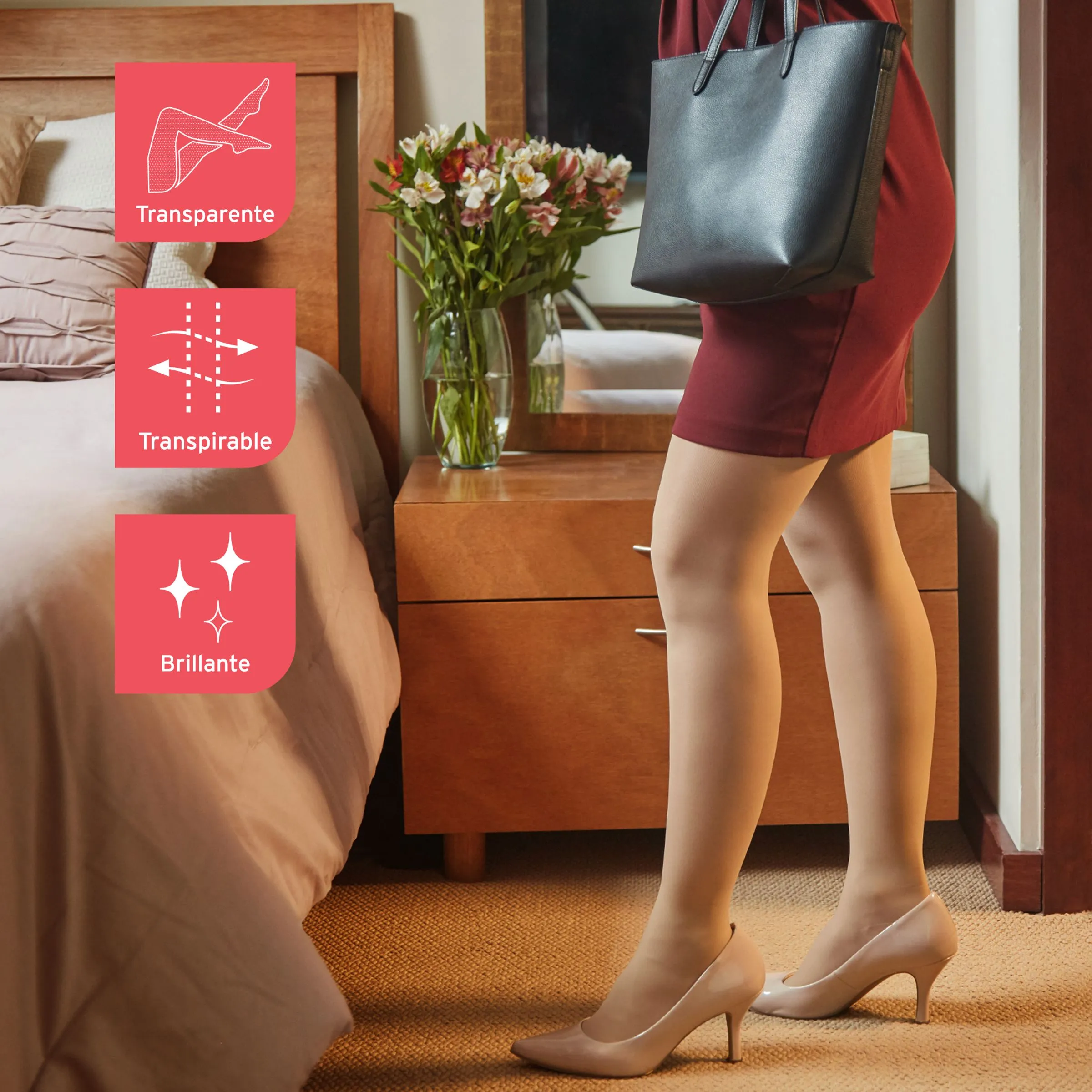Jobst Ultrasheer | Media de Compresión | 15-20 mmHg | Muslo
