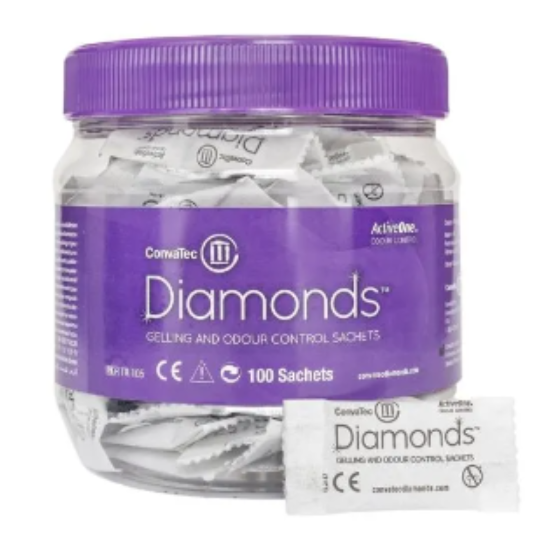 Diamonds  sachets Gelificantes con ActiveOne™ Control de Olores x 100 unidades