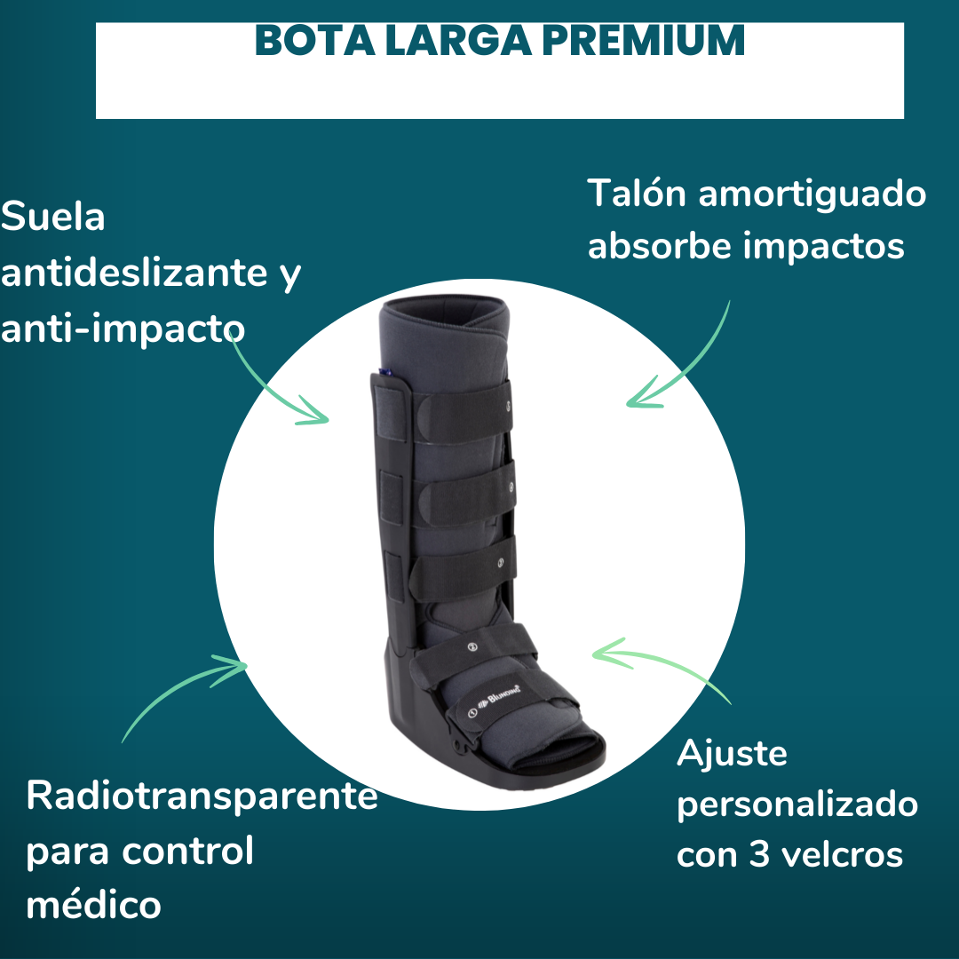 Bota Larga | PREMIUM Blunding | Inmovilizadora Ortopédica
