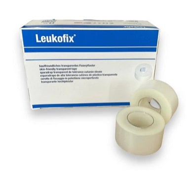 Leukofix | 5cm X 9,2 Mts | Cinta Quirúrgica Transparente