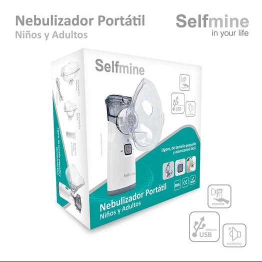Nebulizador Portátil Selfmine | Para Niños y Adultos | love&life