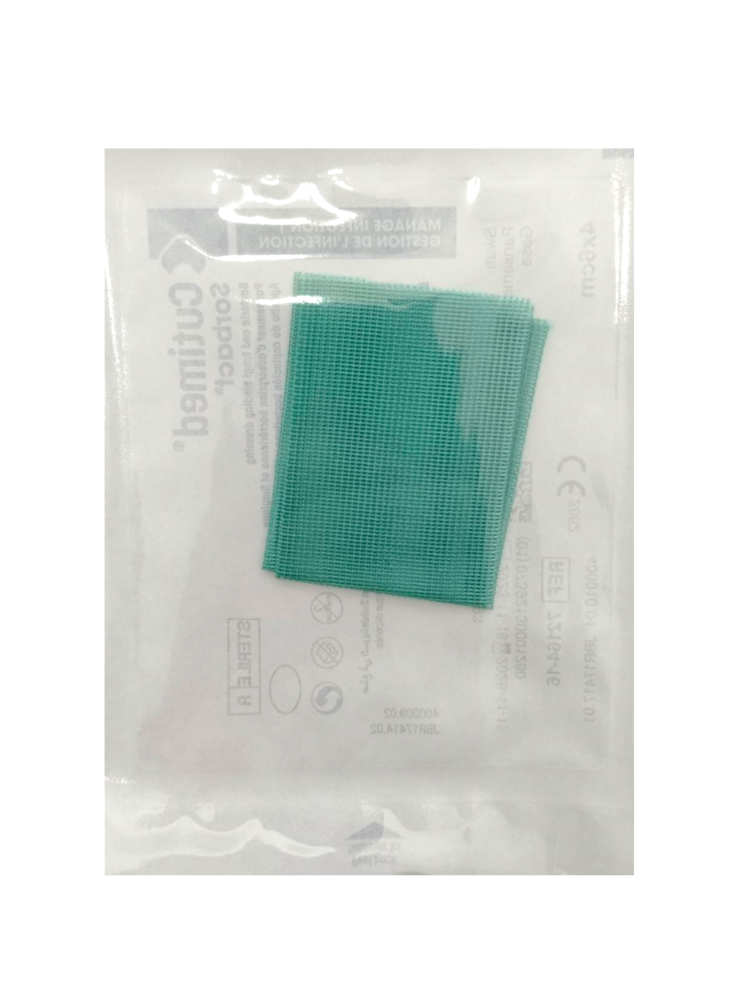 Cutimed Sorbact | Malla Antimicrobiana (DACC) | 4 x 6 cm | Unidad